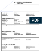 Week of 12-8-2013