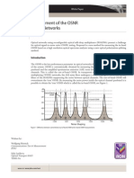 In-Service MeasuIn-Service Measurements For OSNR - JDSU