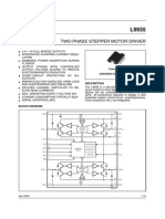 Two-Phase Stepper Motor Driver: Description