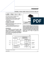 Double Channel High Side Solid State Relay: VND600SP