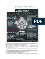 Cloruro de Magnesio La Cura Milagrosa