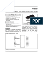 Double Channel High Side Solid State Relay