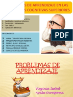 Diapositivas Problemas de Aprendizaje