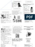 Triptico de Presion Arterial