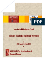 Audit Des Systemes D Information