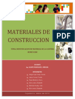 Identificacion de Material