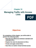 Chapter 10 - Access Control Lists