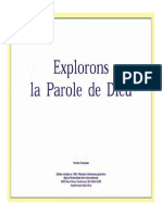 Explorons La Parole de Dieu