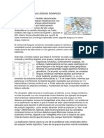 Clasificación de Las Lenguas Romances