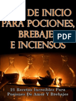 Pociones Brebajes e Inciensos