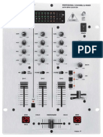 Behringer Dx626 Mixer Audio