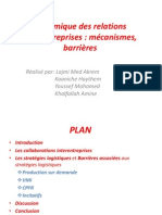 Dynamique Des Relations Interentreprises Mecanismes Barriéres Et Cas Pratiques