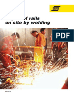 Repair of Rails On Site by Welding XA00127720