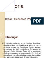 Historia Republica Populista SLIDE