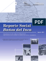 Reporte Social Baños Del Inca