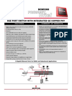 8ge Port Switch With Integrated Ge Copper Phy: Features Summary of Benefits