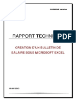 Rapport Technique