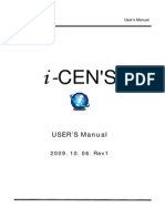 I-CEN S User Manual 2009-10-06 Rev1