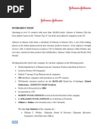 PRODUCT Mix of (Johnson & Johnson)