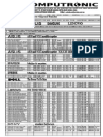 Computronic Laptop & Dprice Listesktop Price List