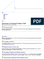 Electronics Lab Manual Volume 2 - Free PDF Downloads