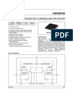 Fully Integrated H-Bridge Motor Driver: VNH3SP30