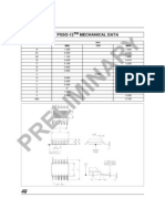 PSSO-12 Mechanical Data: Dim. Mm. Min. TYP Max