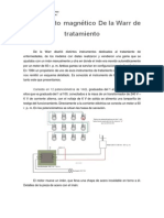 Instrumento Magnético de La Warr de Tratamiento