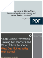 Suicide Prevention PowerPoint - For Teachers