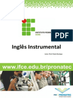 Apostila Inglês Instrumental Pronatec