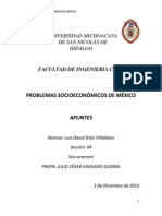 Problemas Socioeconomicos de Mexico