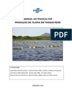 Manual Do Piscicultor - Produção de Tilapia em Tanque Rede - SEBRAE