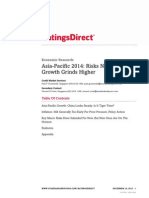 Asia-Pacific 2014: Risks Narrow As Growth Grinds Higher: Economic Research