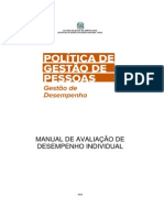 Manual Avaliação de Desempenho