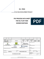 PSV Process Data Sheet Zubair A