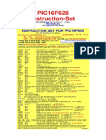 PIC Instruction Sets