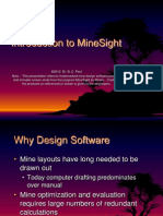 1 Introduction To MineSight 2012