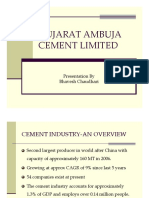 A Case Study On Ambuja Cement