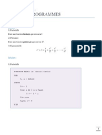 Solution TD2 Procédures Et Fonctions