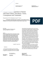 Cheyne-Stokes Respiration in Patients With Heart Failure: Prevalence, Causes, Consequences and Treatments