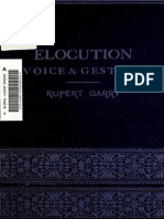 Elocution, Voice & Gesture