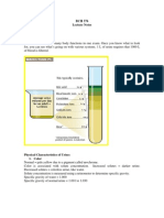 BCH 376 (Urinalysis Lecture Notes)