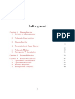 Notas para El Curso de Algebra Lineal II (Frank P. Murphy)