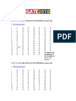 Gate 2009 CS Answer Keys