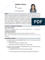 Curriculum Vitae Mariela