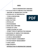 Obstructive Disease of Lung and Physiotherapy Management