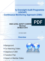 Universal Safety Oversight Audit Programme (USOAP) - Continuous Monitoring Approach (CMA)