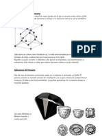 Usos y Aplicaciones Del Diamante y Grafito