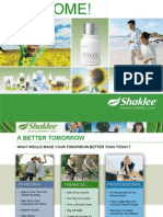 Shaklee Opportunity Presentation