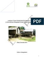 Looking To A Future Climate-Smart Development in Bangladesh: A Critical Review of Bangladesh Climate Change Strategy and Action Plan-DRAFT